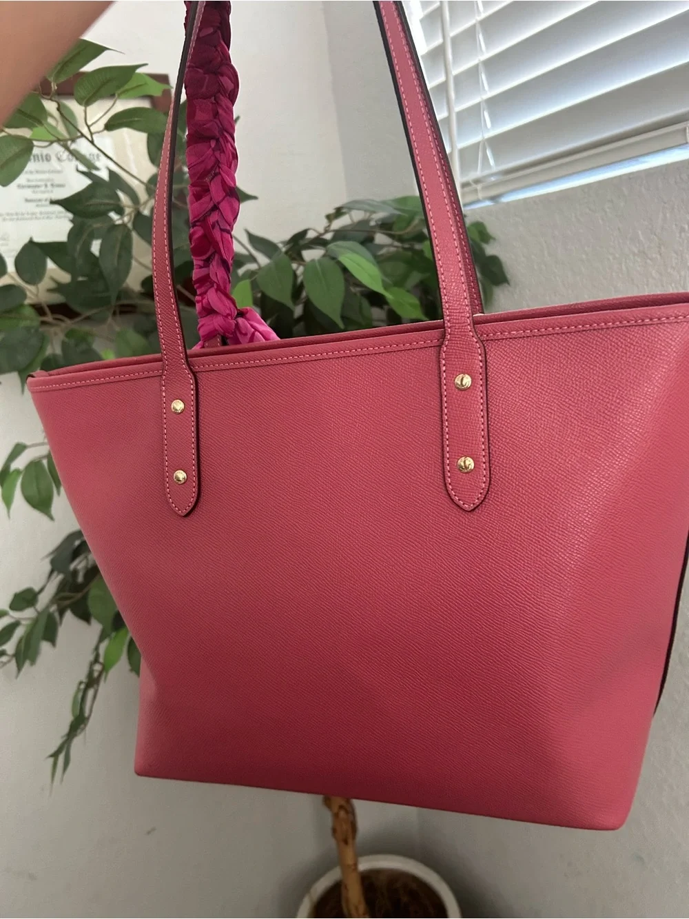 Coach elegant leather